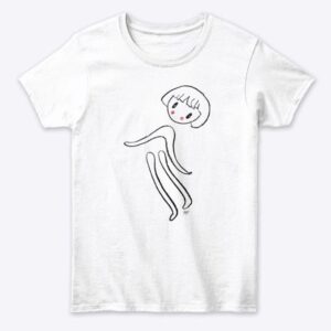 Loan Chabanol Instagram - NEW CREATION 
The MikaGirl T-shirt is inspired by the latest art collection I have been working on.
#mikagirl #tshirt.