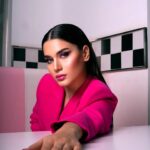 Lobna Ezzat Instagram - 💓💓 Stylist: @byisraagalal MUA: @engiihussein Outfit: @decollete_boutique_ Photographer: @mustafa.hamed__ph Location: @thediner.eg
