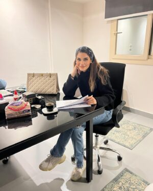 Lobna Ezzat Instagram - بسم الله توكلنا علي الله 
@shahid.vod