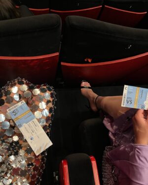 Lola Le Lann Instagram - Merci à toute l’équipe de @pacorabanne pour ce super beau moment en direction de la projection de « Monster », le dernier film de Hirokazu Kore-Eda que j’admire tant!!
