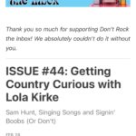 Lola Kirke Instagram - The press has spoken: City Girl Country is fun AF ❤️🤠❤️ Thanks for all the love on Country Curious so far!!! Check out the full articles at the link in my bio! 📸@ohadkab