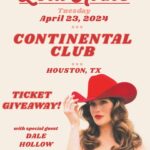 Lola Kirke Instagram - Houston! We’ve only got about a MONTH until our show on April 23 with @dalehollowmusic, so we’re giving away a couple pairs of tickets!! ❤️ To enter, text HOUSTON to 1 (469) 481-3885 or sign up at the link in my bio! Ps how sick is this custom @izaakopatz strap?? 📸 @sumnerdilworth