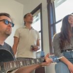 Lola Kirke Instagram - Some of my favorite moments from the world of #ladyforsale (including singing “Grandpa” by @thejuddsofficial backstage with @joshuakaler @alexwongsounds before our release show, the day of Naomi Judd’s passing). Thank you to everyone who’s listened and sang along and showed up to my shows the last 2 years. It means the world to me that the things that make my life lighter and give it meaning can do the same for others too. Comment your fave song below if you feel like it! have a wonderful day 🩷🤠🩷