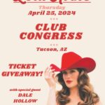 Lola Kirke Instagram - Tucson!! Our April 25 show is only a couple weeks away. Got a couple extra tickets here for y’all! 🎫 To enter to win, text TUCSON to 1 (469) 481-3885 or sign up at the link in my bio 📸 @briannewills