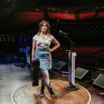 Lola Kirke Instagram - I don’t have enough words to express my gratitude to @opry for letting me step into the circle (in June Carter Cash’s dress no less) last Friday and make a dream of mine come true… But I do have lots and lots of pictures. So buckle up. 📸 @rettrogers 💋 @bheadabe 👢 @frauleinboots