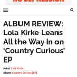 Lola Kirke Instagram - The press has spoken: City Girl Country is fun AF ❤️🤠❤️ Thanks for all the love on Country Curious so far!!! Check out the full articles at the link in my bio! 📸@ohadkab