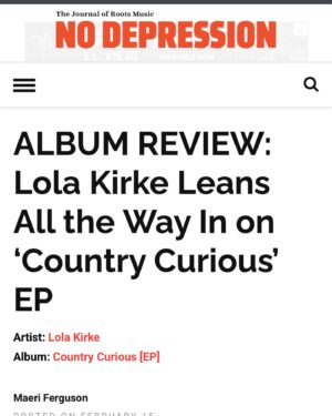 Lola Kirke Instagram - The press has spoken: 
City Girl Country is fun AF 
❤️🤠❤️ 

Thanks for all the love on Country Curious so far!!! Check out the full articles at the link in my bio!

📸@ohadkab