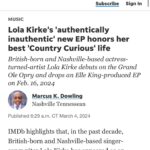 Lola Kirke Instagram - The press has spoken: City Girl Country is fun AF ❤️🤠❤️ Thanks for all the love on Country Curious so far!!! Check out the full articles at the link in my bio! 📸@ohadkab