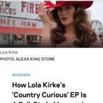 Lola Kirke Instagram - The press has spoken: City Girl Country is fun AF ❤️🤠❤️ Thanks for all the love on Country Curious so far!!! Check out the full articles at the link in my bio! 📸@ohadkab