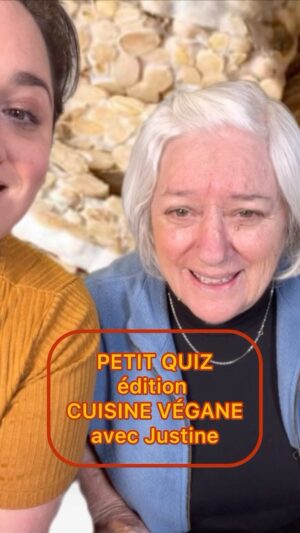 Loounie Instagram - Connaissez-vous aussi bien les ingrédients de la cuisine végane que Justine? 😄🌱⁣
⁣
 #mordu #loouniecuisine #tempeh