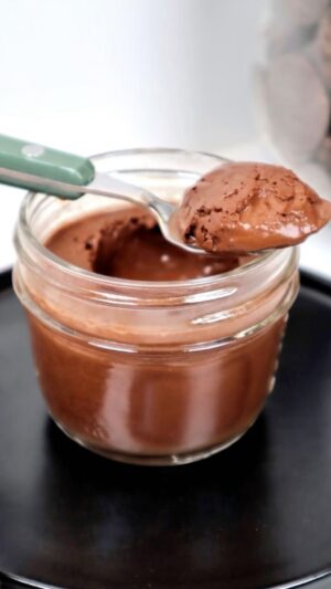 Loounie Instagram - MOUSSE AU CHOCOLAT DEUX INGRÉDIENTS ⁣✨
⁣
Techniquement, le sel est un ingrédient. Mais est-ce que l’eau en est vraiment un?⁣ (Note: comme la préparation est chaude, il faut y aller avec des petites quantités pour ne pas que l’appareil surchauffe et utiliser un linge au besoin pour ouvrir le couvercle s’il est scellé). 
⁣
#loouniecuisine #mordu #vegan #mousseauchocolat