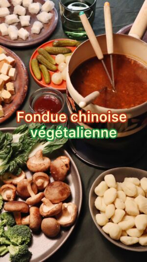 Loounie Instagram - Cette fondue chinoise est l'ultime preuve que ✨tout✨ peut être transformé en option végétalienne! 

Quels sont vos incontournables pour une fondue végane? 👇

#mordu #loouniecuisine #fonduevégane