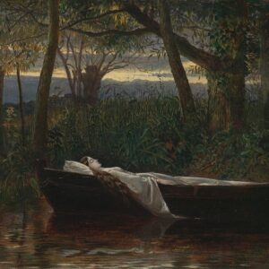 Loreena McKennitt Instagram - PREMIERE: Lady of Shalott - Live from the Gaillard Centre. Recorded during the 2016 Trio Tour with Loreena’s long-time musical colleagues Brian Hughes @bouzoukihughes and Caroline Lavelle @CarolineLavelle. This song also appears on Disc 3 of the forthcoming anniversary release The Visit: The Definitive Edition. Listen and Pre-order with link from bio @LoreenaMcKennitt #LoreenaRevisited

🎨 Walter Crane (Yale Centre for British Art)