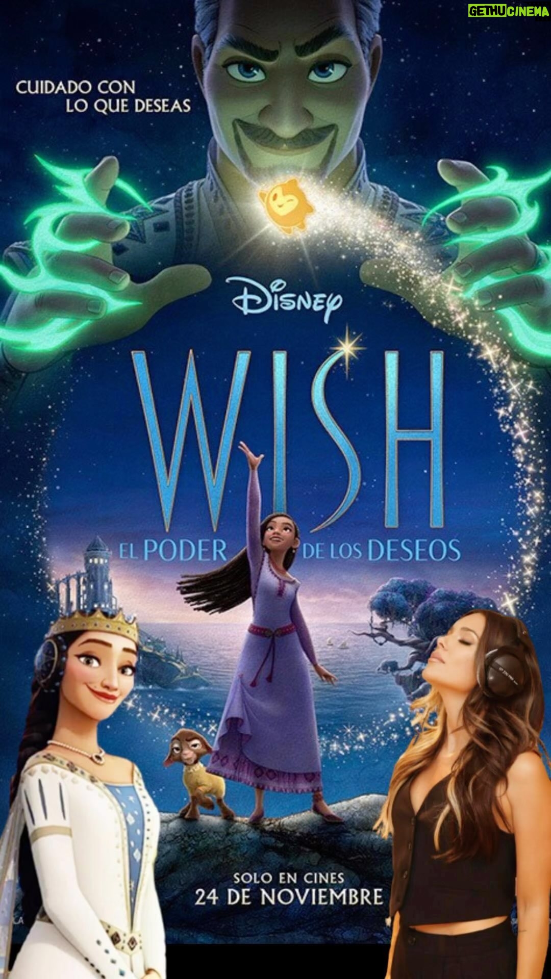 Lorena Gómez Instagram - ¡¡¡Aquí está la sorpresa de la que os hablaba!!! Pedí un deseo y se me concedió 💫🤞🏼 ¿Quién no ha soñado alguna vez ser personaje Disney? Escucho la canción y todavía no me creo que sea mi voz sea la de Reina Amaya 🥹 Me muero de ganas de ver la película con mi niño y decirle: “¡Mami es esa que está en la TV cariño! “ Lloro solo de imaginármelo 🥲🙏🏻 Gracias a @disneyspain por el cariño y la confianza. A ti,Miguel Ángel por creer en mí desde el minuto 1 que me escuchaste y a Cande por darme la oportunidad de cumplir este sueño. Reina Amaya os va a enseñar muchas cosas en esta película. No os la perdáis 🤍 Esas voces preciosas que suenan @debbayo @mariaayo @erikcruzmusic 🤍 Estreno el 24/11 en todos los cines.