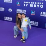 Lorena Gómez Instagram - Primer photocall con mamá ❤️ PLANAZO DE SÁBADO ✨ #amigosimaginarios @paramount_spain @idolyagency_official @alejandro.publicity