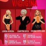 Lorena Herrera Instagram - Yo y mi amada @larox07 Estamos felices y le damos la Bienvenida en éste último bloque de ésta temporada de #monologosdelavagina a una Gran Artista y Mujer! @charytinoficial Así que acompáñanos en #lasvegas #phoenix #tucson #elpaso Donde te conoceré???😃 Dirección: @manumanumendoza #felizjueves #teatro #gira #girausa #actriz #comedia