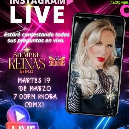 Lorena Herrera Instagram - Linduras nos vemos mañana martes!! Estaré respondiendo todas sus preguntas y chismoseandoles del Gran estreno de #siempreReynas2 #SoloLasMas y nueva música 😀💝 Por #instagramlive 7 pm #cdmx Siempre gracias @josseluis.m #felizlunes #estreno #realitytv #music #youtube #actriz