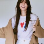 Lorene Ren Instagram - 用不太一樣的我 跟你們說聲晚安🌙 #elle #balance