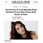 Lorenza Izzo Instagram - El Gato’s out of the bag! Could literally not be more excited for this one! Tiki tiki tiii que se va a venir weeeno! 🐈‍⬛