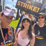 Lorenza Izzo Instagram – Mornings are for picketing #sagaftra @sagaftra @wgawest