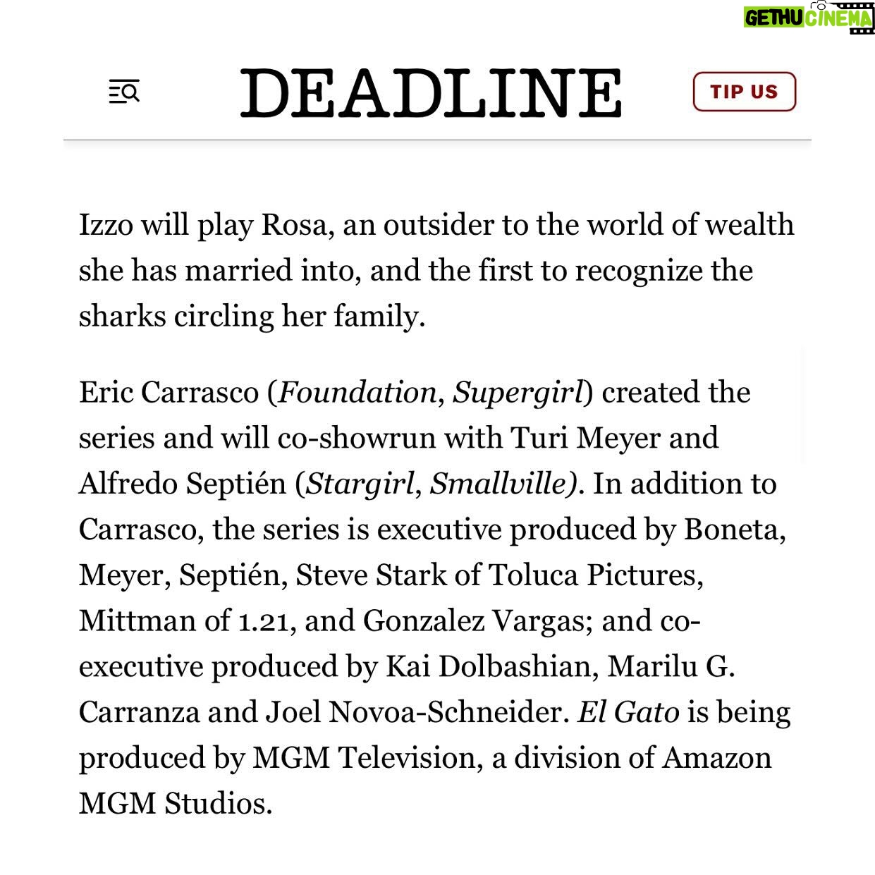 Lorenza Izzo Instagram - El Gato’s out of the bag! Could literally not be more excited for this one! Tiki tiki tiii que se va a venir weeeno! 🐈⬛