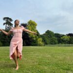 Lorenza Izzo Instagram – Drank champers and frolicked in the sprawling gardens of Yeovil, didn’t I?