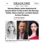 Lorenza Izzo Instagram - Never been prouder of an announcement post! So incredibly excited for @sophhreshh 🚀 and the entire team of our Stone Cold Fox— What a dream to get to work with your very talented friends and icons, LFG!!!🦊