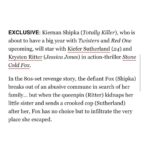 Lorenza Izzo Instagram - Never been prouder of an announcement post! So incredibly excited for @sophhreshh 🚀 and the entire team of our Stone Cold Fox— What a dream to get to work with your very talented friends and icons, LFG!!!🦊