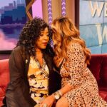 Loretta Devine Instagram - Getting the tea ☕️ from @wendyshow - thanks for having me back 😘 #wendy #spillthetea