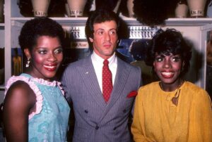 Loretta Devine Instagram - #tbt - Backstage, Dreamgirls with #rocky 💪🏼 Sheryl’s eyes are so big 👀💛