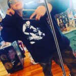 Lori Petty Instagram - - @yardgyal 👑 on the ones and twos on my delicious hoodie. Check the legend’s page for info. #belindabecker 💜💙❤️