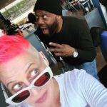 Lori Petty Instagram - - sunday funday with bff @glasshair cute as pie xx come on over get your hairs did xx 💙💙💙 #swipe