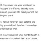Lorna Tolentino Instagram – Be private. Vibe alone. Grow in silence.
Here are 15 signs you are mentally stronger than you think.