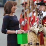 Lorraine Kelly Instagram - Lorraine Kelly shares the best moments of 40 years in broadcasting ❤️ Looking back on her unforgettable career highlights, Lorraine recalled backing life-saving charities and being serenaded by none other than Hollywood star George Clooney 😍 Read more via the link in our bio.