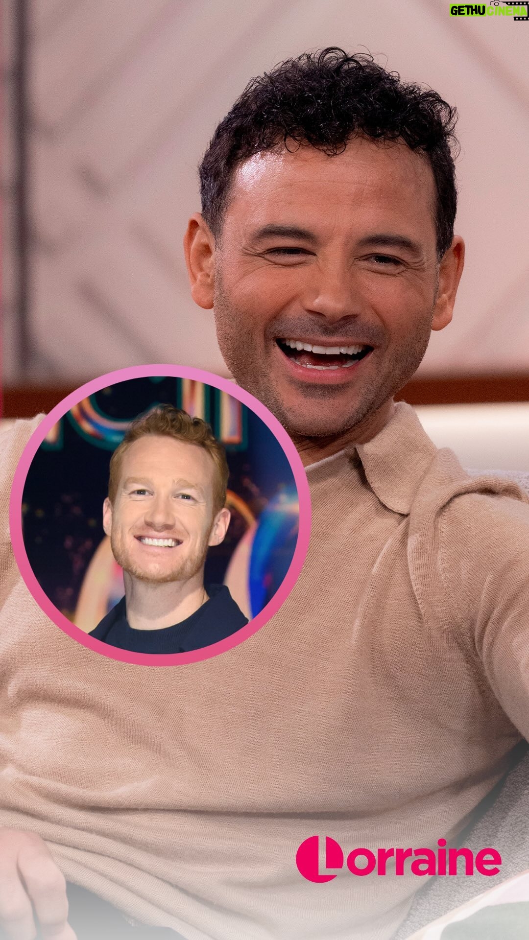 Lorraine Kelly Instagram - @gregjrutherford you have a delivery on the way from @ryanthomas84! ❄️ #DancingOnIce #Lorraine