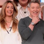 Lorraine Kelly Instagram - There were some big shoes to fill after this chat between @lorrainekellysmith and @thismorning… 😂 There is no one quite like our @benshephardofficial 🙈 #Lorraine #ThisMorning