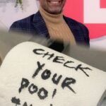 Lorraine Kelly Instagram - Our #NoButts campaign aims to encourage our viewers across the UK to spread awareness about the signs and symptoms of bowel cancer, the nation’s second biggest cancer killer. This year we are asking you to help us spread the message. The next time you go to the loo, write ‘Check your poo’ with the hashtag #NoButts to remind the next person to do the same! Share it on socials, tag us and help us spread the message 💩
