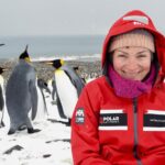 Lorraine Kelly Instagram - Happy World Penguin Day - me enjoying the company of glorious King Penguins in #antarctica #worldpenguinday