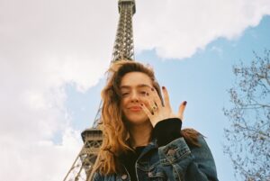 Louisa Connolly-Burnham Instagram - we got our paris film developed 🥹💍🇫🇷
