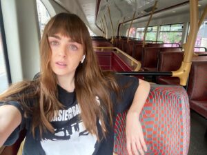 Louisa Connolly-Burnham Instagram - bus or mordor?