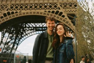Louisa Connolly-Burnham Instagram - we got our paris film developed 🥹💍🇫🇷