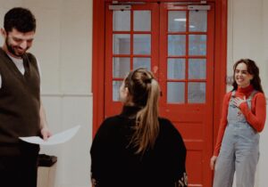 Louisa Connolly-Burnham Instagram - A wonderful day of rehearsals for @sisterwivesfilm 🌈

(photos by lovely @sadhbh_mcloughlin)