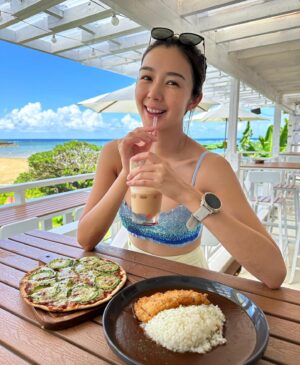 Louisa Mak Instagram - Weekend快閃沖繩
#3日2夜
#28度水
#divebuddy育成計畫