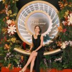 Louisa Mak Instagram - Maybe last event as single 🫢 thank you @clarinshk for having me!! Dress @shiatzychen Heels @louboutinworld Jewellery @swarovski Stylist @wwchezw Makeup @ki.neks_ho Hair @carmanngaihair @hola.hair.pets