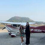 Louise Wong Instagram - You scream, I scream. 🛩️🤭🙌🏼✨ #girlsjustwannahavefun #iwillmissyoumyfriend🫂❤️