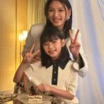 Louise Wong Instagram - HBD my little Affa👧🏻💖👩🏻 #🎂 #10yearsold #loveyou4ever #momanddaughter