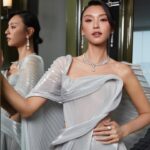Louise Wong Instagram - Love my look for Hong Kong Film Awards tonight ✨🎬 Thank you @boucheron @hongkongfilmawards Hair @kolen128 Makeup @pinkyku Stylist @ansonlaucf1107 Dress @maisonmet