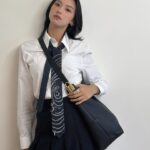 Louise Wong Instagram - Sm;le 🖤🪄 @louisvuitton #lvlowkeyhobo