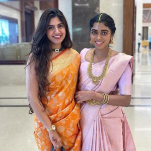 Lovelyn Chandrasekhar Instagram - Sister of the bride ♾️ Heart full of love
