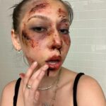 LuLu Lambros Instagram – Ultraviolence🔪 makeup by me